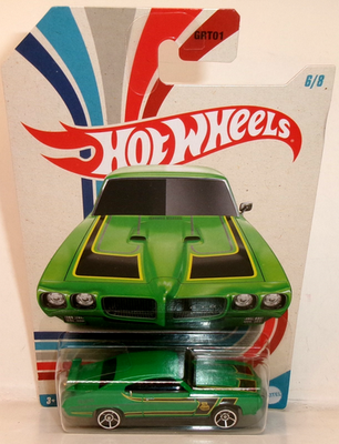 2023 HOT WHEELS HW AMERICAN STEEL SERIES 6/8 GREEN 1970 PONTIAC