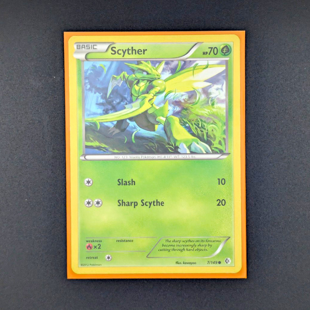 The Pokémon Company Pokémon TCG Scyther 7/149 Boundaries Crossed Common EN