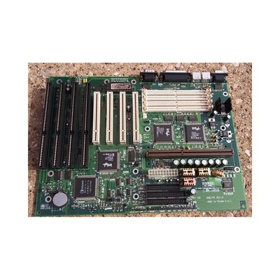 DFI 686IPK Slot 1 ATX motherboard 4 ISA slots 4 PCI for PII up to 266 MHz 440FX
