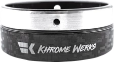 KHROME WERKS Exhaust End Cap - Billet Cut Tip - Digital Camo - For 4-1/2"