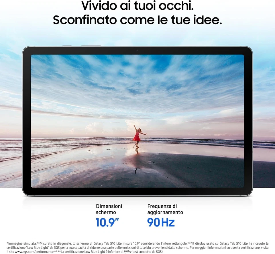 Samsung Galaxy Tab S10 Lite · 128GB · Cellular, foto 2 di 5