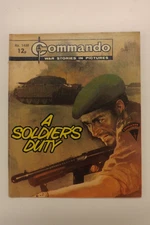 COMMANDO COMIC WAR STORIES IN PICTURES No.1430 A SOLDIER'S DUTY 1980 GN4941