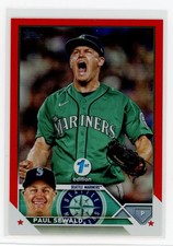2023 Topps 1st Edition #207 Paul Sewald Red Foil #/50 E11