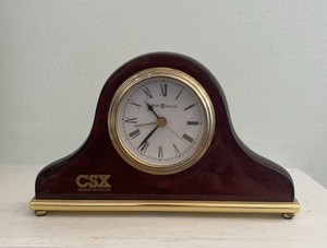 CSX Railroad Howard Miller Mantle Clock