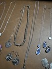 Sterling Silver 925 Mixed Jewelry Lot With Vintage And Native American Sterling — photo 7