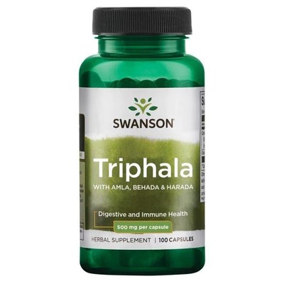 Swanson Triphala, 500mg - 100 caps (308,89 EUR/kg)