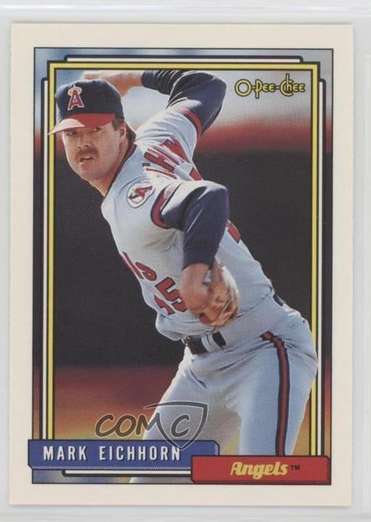 1992 O-Pee-Chee Mark Eichhorn #435 3c7