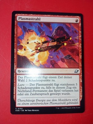MTG-MAGIC THE GATHERING Plasmastrahl 2025 Deutsch EOE 152