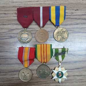 wwII and Vietnam medal lot