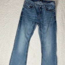 Bke Fulton Bootcut Jeans Mens 32x36 Medium Wash Denim Blue Stretch Casual