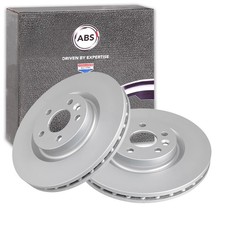 2x A.B.S. BREMSSCHEIBEN 325mm VORNE passend für JAGUAR E-PACE LAND ROVER