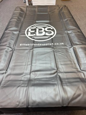 EBS 8-Ball Billard Billardtisch Abdeckung Schwarz 7ft Größe Robust 