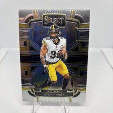 2023 Panini Select Concourse Jaylen Warren #82 Pittsburgh Steelers NFL Card