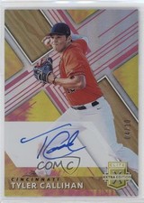 2019 Panini Elite Extra Edition Auto Tie-Dye 4/10 Tyler Callihan #80 Auto nd3