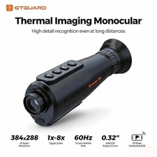 GTGUARD Thermal Imaging Monocular Ai 384x288 Night Vision Telescope for Hunting