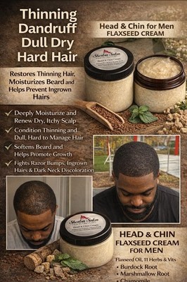 Head & Chin Cream  for Men  Hair  & Beard