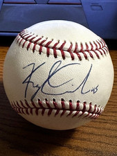KYLE CRICK SIGNED AUTOGRAPHED OML BASEBALL!   Giants, Pirates, White Sox!