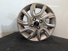 2017 KIA PICANTO {RI_MF} 5.5JX14 ET45 - SCUFFED RIM, VERY LIGHTLY SCUFFED SPOKE.