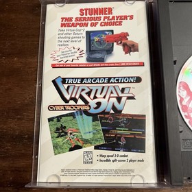 Virtua Cop 2 (Sega Saturn) Game & Manual - Tested - Authentic