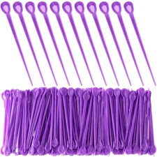 100 Pcs Brush Hair Roller Pick, Plastic Hair Roller Pins, Hair Roller Tools