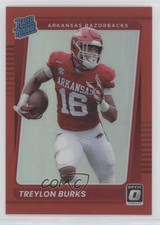 2022 Panini Chronicles Draft Picks Red Prizm 77/149 Treylon Burks #13 2qw