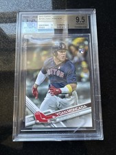 Yoan Moncada 2017 Topps Series 1 RC Blue Jersey #210A BGS 9.5 GEM MINT WHITE SOX