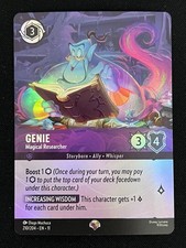 Disney Lorcana Genie Magical Researcher Epic 210/204 Foil