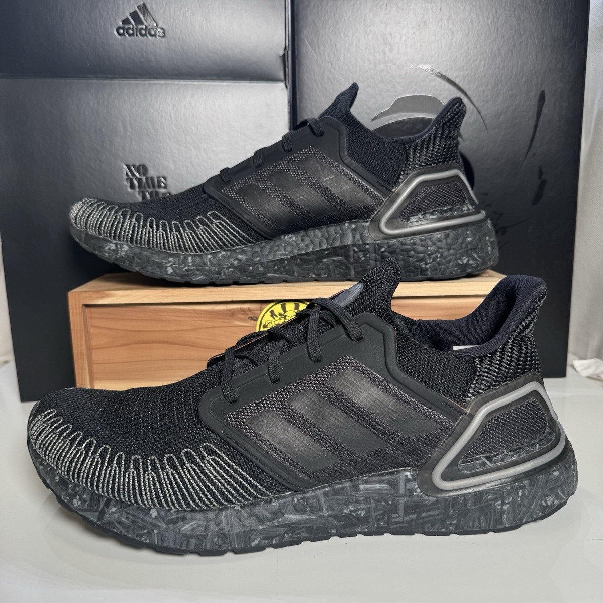 adidas gazelle silver green womens James Bond adidas UltraBoost 20 Running Shoe - Black Tuxedo main image 0