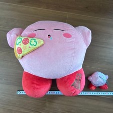 Ichiban Kuji KIRBY'S BURGER Cushion Pizza Sleepy Plush Doll 2 Set near mint