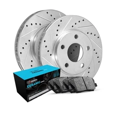 R1 Concepts Wgwn1 02004 R1 E  Line Series Brake Rotor   D S   Silver W
