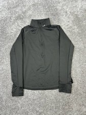 Under Armour Sweater Womens Medium Gray Coldgear Quarter Zip