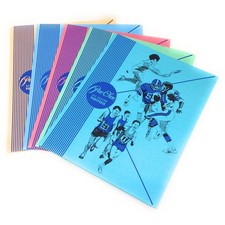 Mead Color Talk Peechee Folder 5-Pack, Assorted Colors, (33022) Multi-colored 