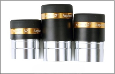 Celestron 3pcs 4+10+23mm 1.25 Inch 62° Fully-Coated Eyepieces Kits for Telescope