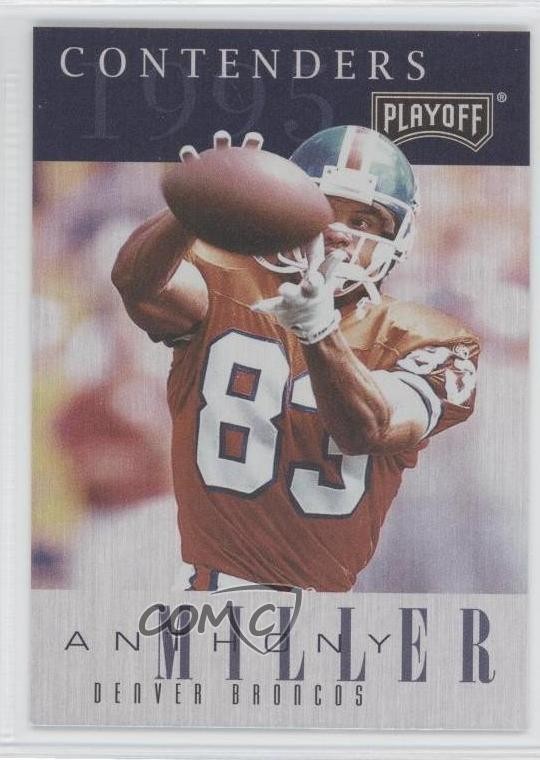 1995 Playoff Contenders Anthony Miller #38 0a1