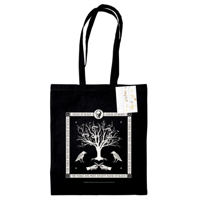 Harry Potter House Of Black Black Tote Bag PAPERBACK 5063457006662