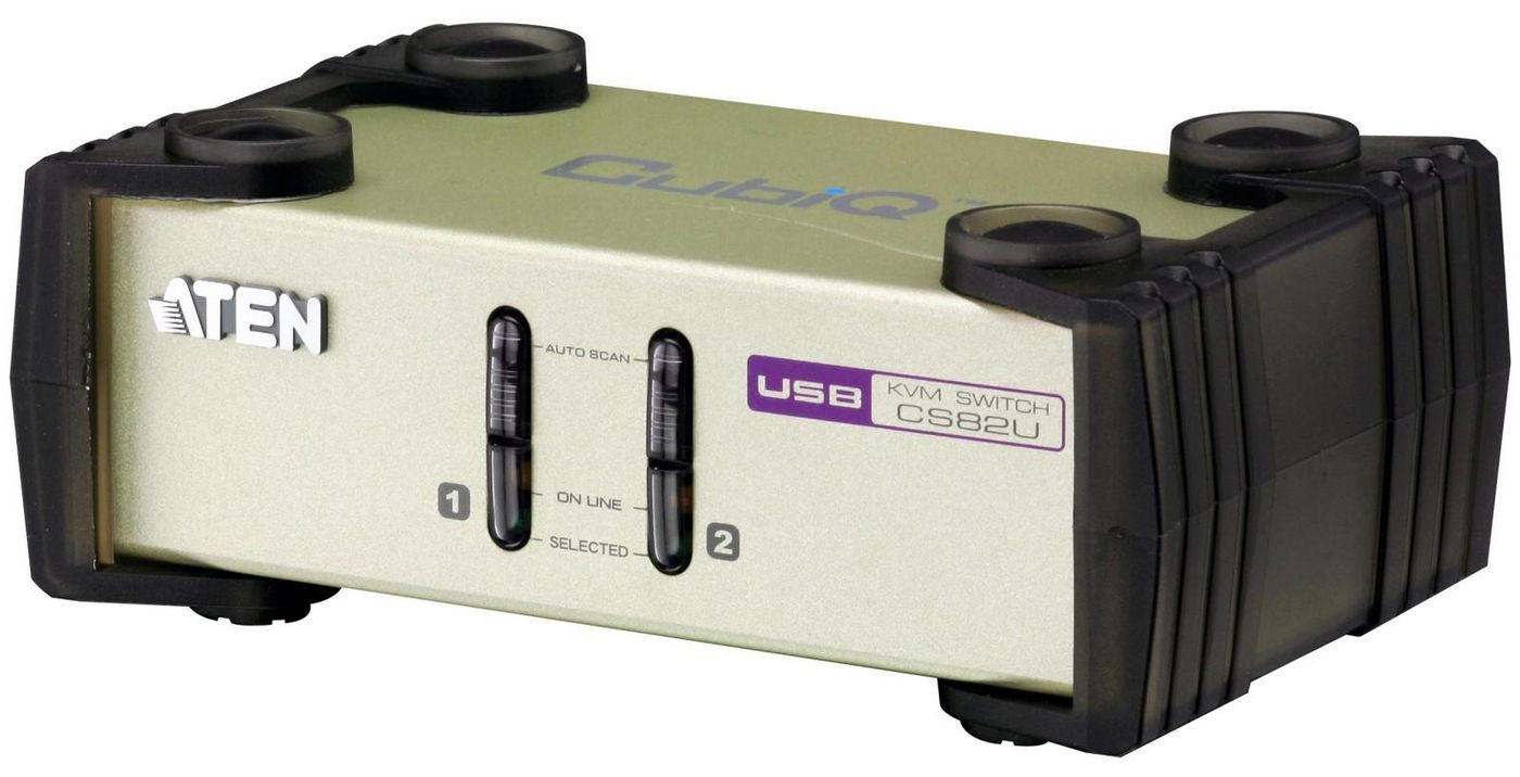 Aten CS82U-AT 2 Port PS2/USB KVM. Console
