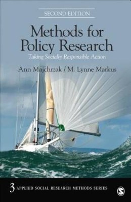 Methods for Policy Research: Taking Socially Responsible Action (Applied  - GOOD