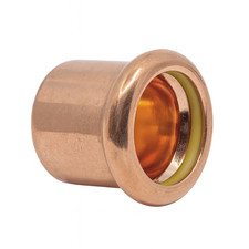 5x Westco 22mm Stop End Press Gas Pipe Fitting - Pipe Closure Cap