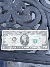 1981 20 dollar bill