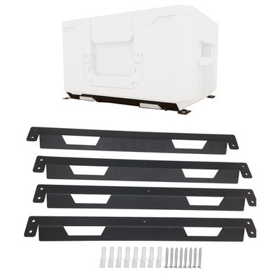 For Toughbuilt For StackTech Mounting Solution 2PCS Iron Brackets for Toolboxes