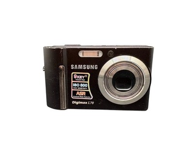 Digitalkamera Samsung Digimax L70 7.2 MP Schwarz Kompakt Geprüft Händler