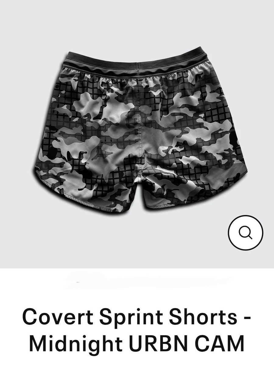 NFQ Covert Sprint Shorts - Midnight URBN CAM 2XL Unlined | eBay
