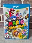 Super Mario 3D World (Nintendo Wii U, 2013) Complete CIB Pre-owned