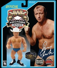 Pre-Order KWK Kayfabe Heroes Blue Card Deluxe Dory Funk Jr -Retro Hasbro WWF WWE