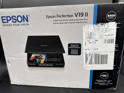 Epson Perfection V19 II Flatbed Photo Color Scanner - B11B267201