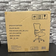 Flash Furniture Designer High Back Mesh Swivel Office Chair in Black