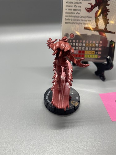 Carnage Silver Surfer #062 Spider-Man Beyond Amazing HeroClix - Imagen 3 de 5