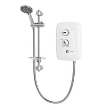 Triton T80 Easi-fit+ Gloss White Manual Electric Shower 7.5kW