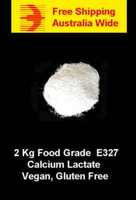 2 Kg of Food Grade Calcium Lactate E327