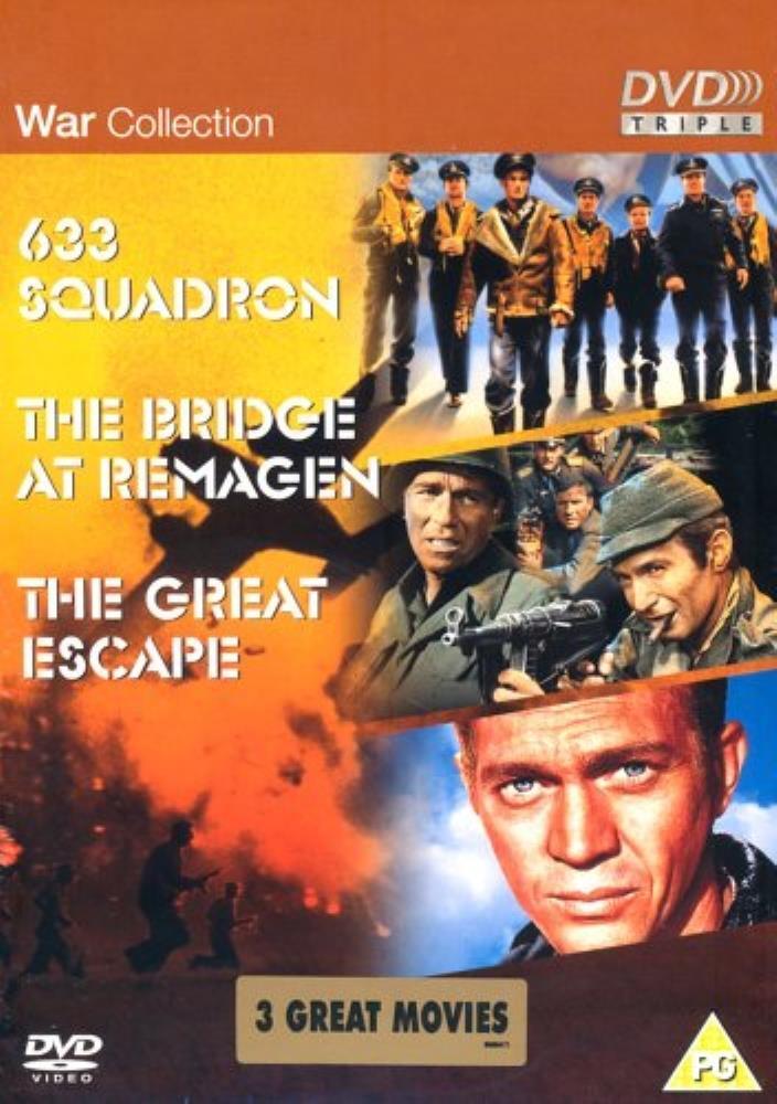 The War Collection - 633 Squadron / The Bridge At Remagen / The Great Escape DVD